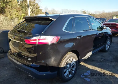 2019 Ford Edge Titanium from USA, damaged, VIN 2FMPK3K93KBC15231